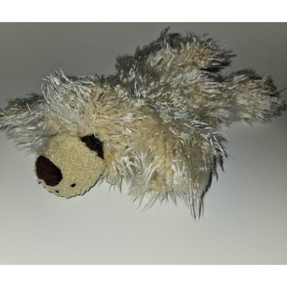 BJ Toy Co Tan Puppy Dog Plush 11" Long Shaggy Stuffed Animal Toy Cocker Spaniel?